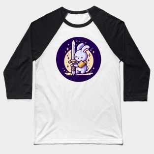 Rabbit Knight Baseball T-Shirt